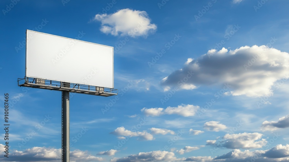 A blank billboard for graphic design A blank billboard for graphic design