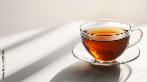 A cup of Tea closeup photography 