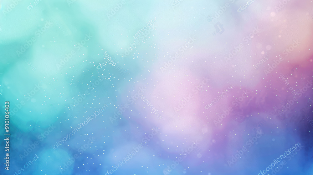 Abstract background featuring a magical blend of pink and blue hues, adorned with delicate bokeh and shimmering stars Abstract background featuring a magical blend of pink and blue hues, adorned with delicate bokeh and shimmering stars