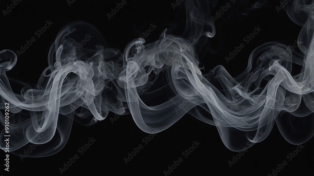 minimalist gray smoke centered in clean black backgrou background minimalist gray smoke centered in clean black backgrou background