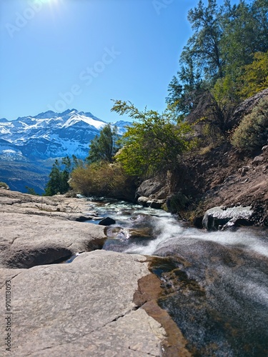 Río en Mirador de Cóndores, Santiago de Chile, San José de Maipo photo