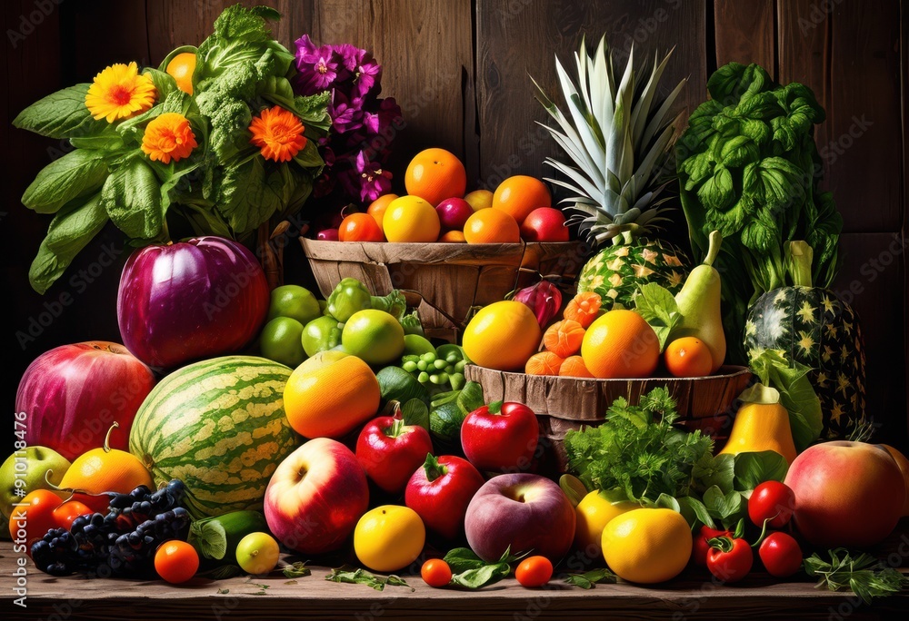 colorful artistic food arrangement showcasing fresh vibrant ingredients creative display, salad, fruits, vegetables, plate, design, culinary, presentation colorful artistic food arrangement showcasing fresh vibrant ingredients creative display, salad, fruits, vegetables, plate, design, culinary, presentation