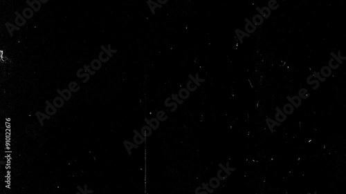 Old film overlay, dust and scratches