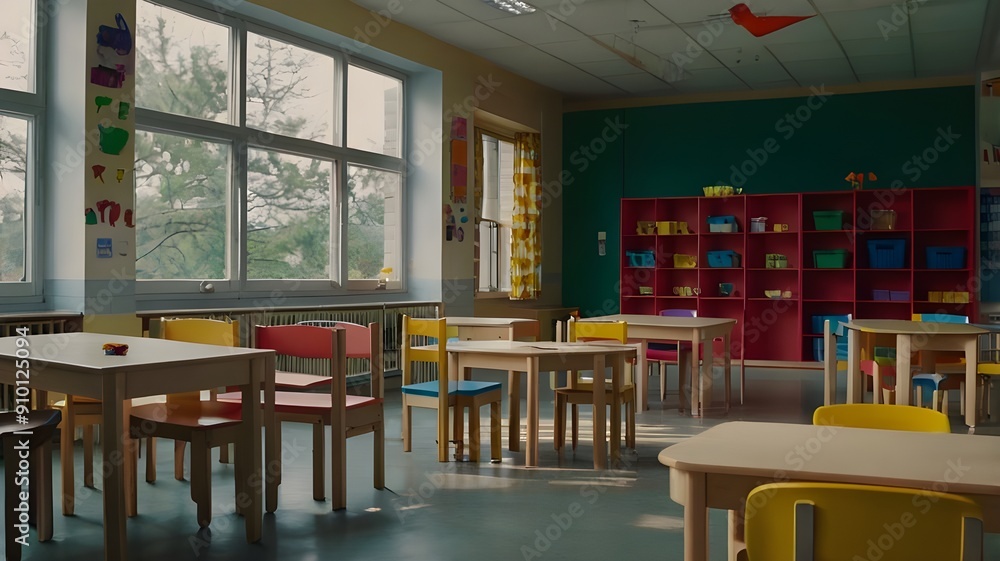 Obraz premium classroom in school