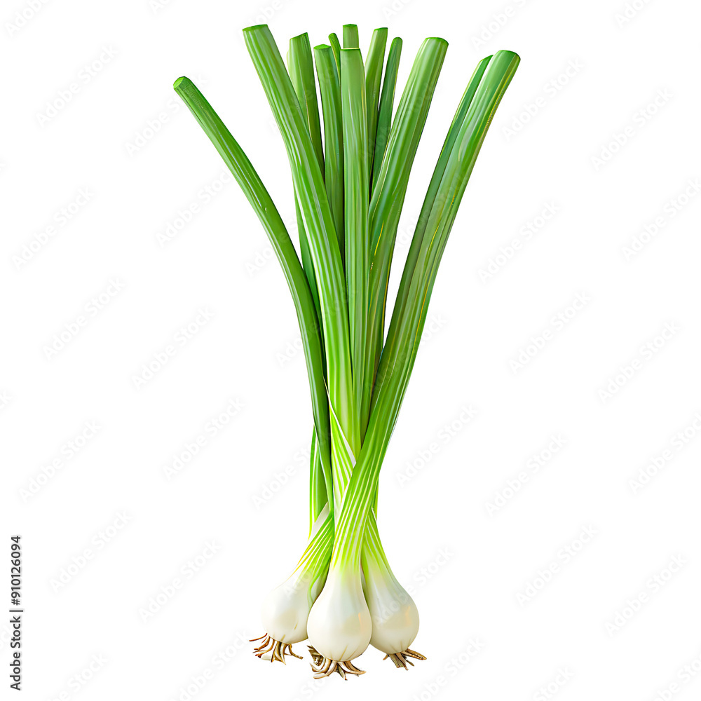 Fresh green onions isolated on transparency PNG background, ideal for culinary and health-related projects or articles about fresh produce. Fresh green onions isolated on transparency PNG background, ideal for culinary and health-related projects or articles about fresh produce.