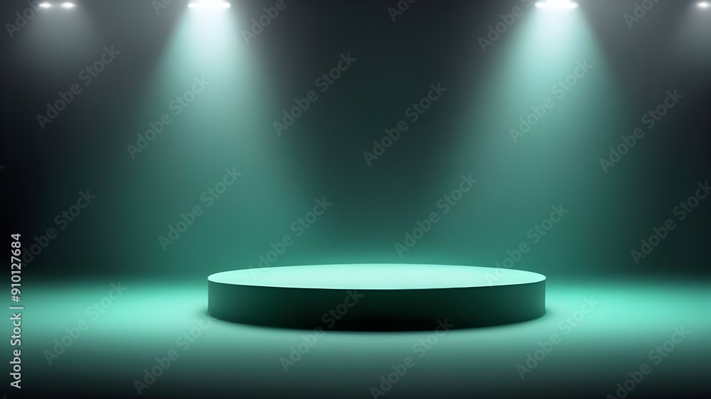 custom made wallpaper toronto digitalmint podium smoke spotlight stage 