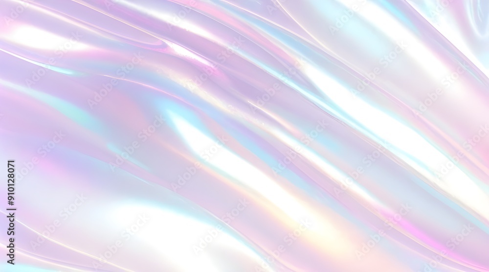 Holographic background seamless trendy iridescent light foil texture. Soft holographic pastel unicorn marble background pattern. Modern pearlescent blurry abstract swirl illustration.
Holographic background seamless trendy iridescent light foil texture. Soft holographic pastel unicorn marble background pattern. Modern pearlescent blurry abstract swirl illustration.