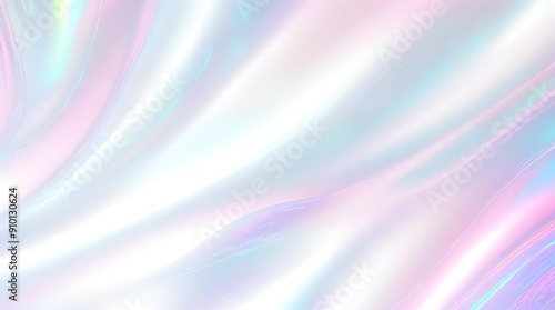 Wallpaper Mural Holographic background seamless trendy iridescent light foil texture. Soft holographic pastel unicorn marble background pattern. Modern pearlescent blurry abstract swirl illustration.	
 Torontodigital.ca