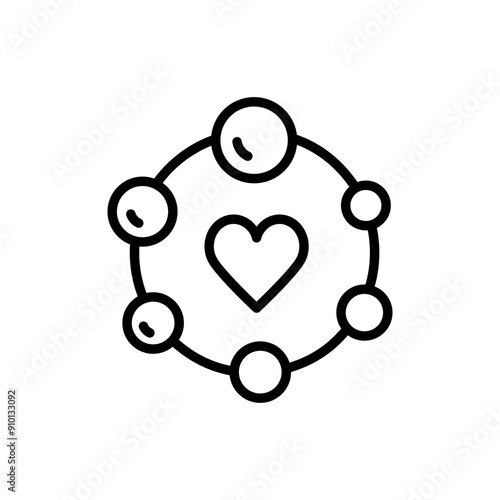 Pill, capsule outline icon. Omega 3, A, D, K, C E dietary supplement, multivitamin fatty drop for heart, line symbol isolated on white background. Vector design element. Logo simple template.