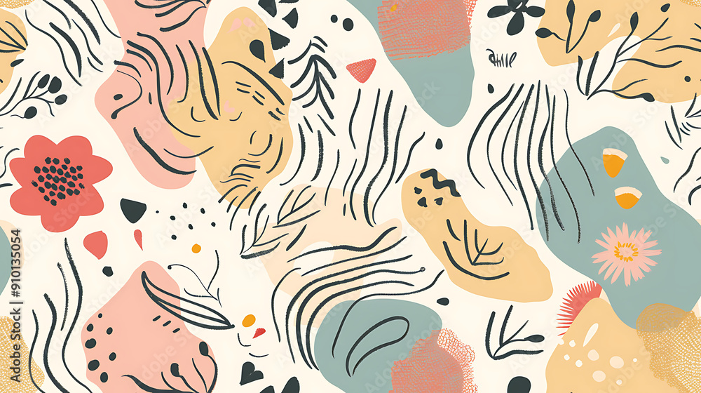 Obraz premium flower pattern