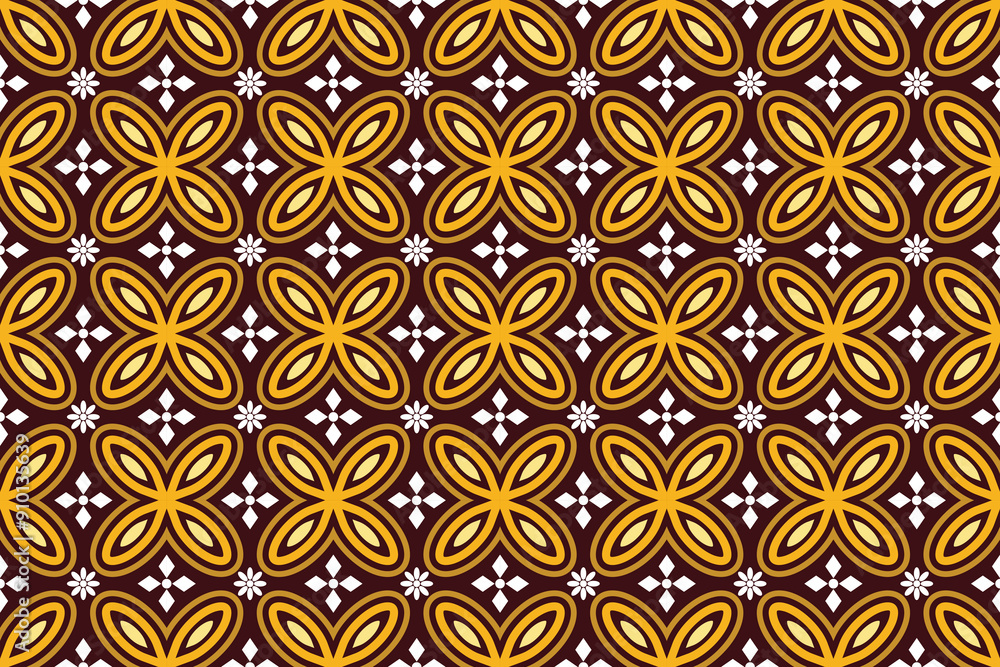 Seamless pattern with abstract geometric vector Seamless pattern with abstract geometric vector