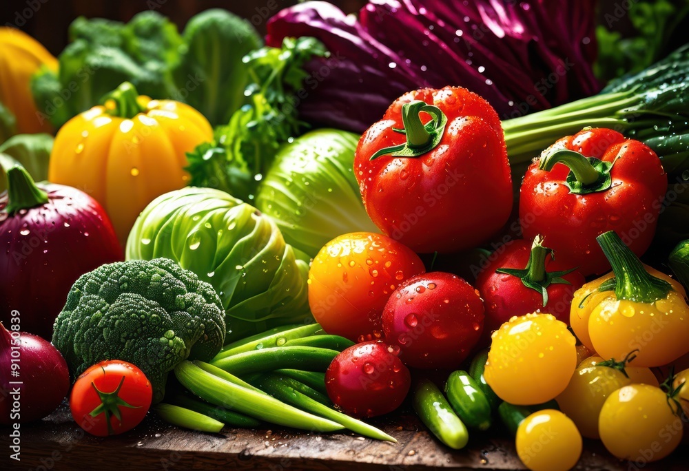vibrant display fresh vegetables bathed natural light showcasing their colors textures, arrangement, lighting, organic, produce, healthy, garden, variety vibrant display fresh vegetables bathed natural light showcasing their colors textures, arrangement, lighting, organic, produce, healthy, garden, variety