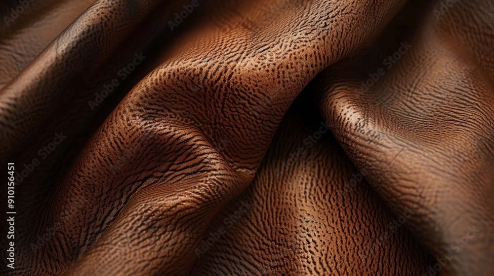 Supple textures and rich tones of leather in shades of brown, sophistication, elegance Supple textures and rich tones of leather in shades of brown, sophistication, elegance