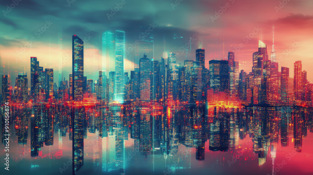 World Cities Day. a big city. megapolis World Cities Day. a big city. megapolis