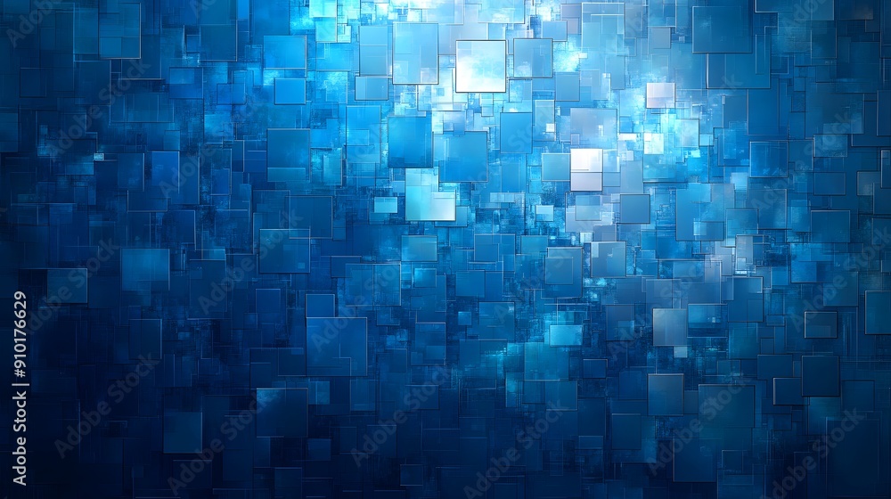 Pixelated Universe. Abstract background with a mosaic of pixelated patterns concept Pixelated Universe. Abstract background with a mosaic of pixelated patterns concept
