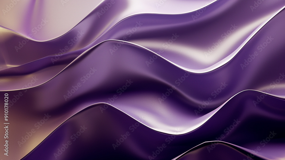 Fototapeta premium A purple fabric with a wave pattern