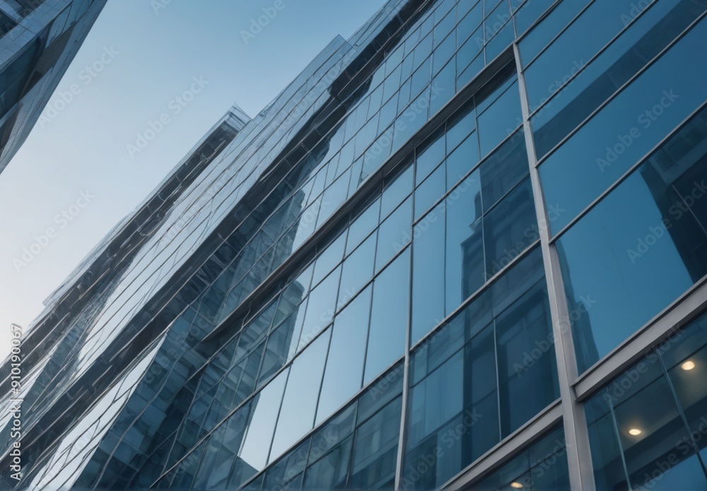 modern office building with sky modern office building with sky