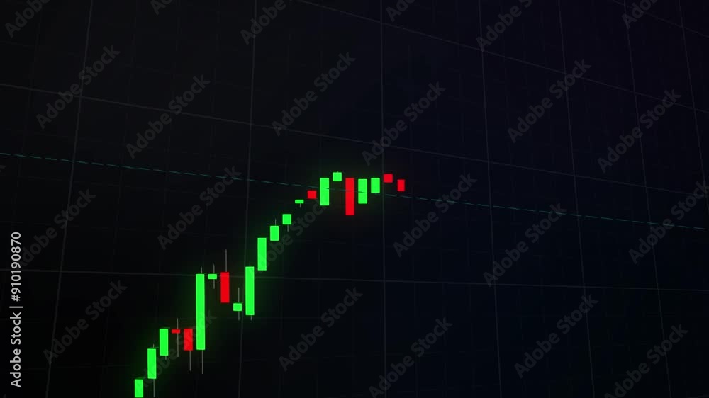 3D illustration of a bullish market featuring glowing green trading candles and up arrows, set against a vibrant glowing green background, symbolizing financial growth and market prosperity. 4K image. 3D illustration of a bullish market featuring glowing green trading candles and up arrows, set against a vibrant glowing green background, symbolizing financial growth and market prosperity. 4K image.