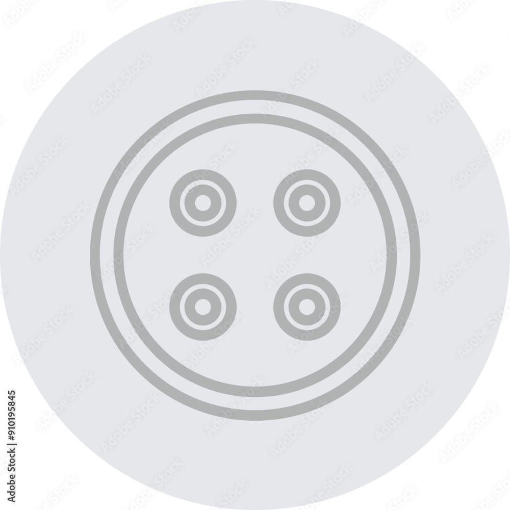 Buttons Vector Line Grey Circle Grey Buttons Vector Line Grey Circle Grey
