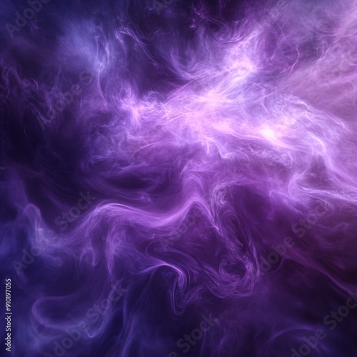 purple swirling mist in a void