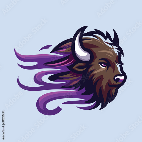 Bison Gaming Logo Design