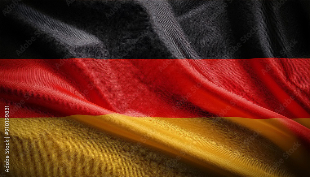German flag background with a wavy texture German flag background with a wavy texture