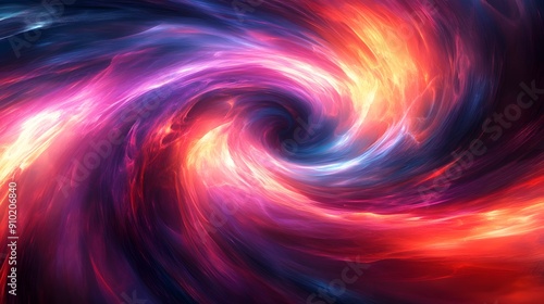 Colorful Swirling Abstract Background. Artistic Expression concept