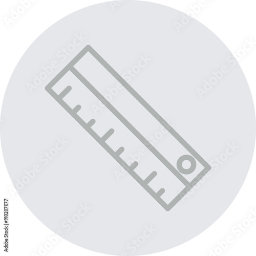 Ruler Vector Line Grey Circle Grey