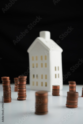 Wallpaper Mural Savings concept for home purchase Torontodigital.ca