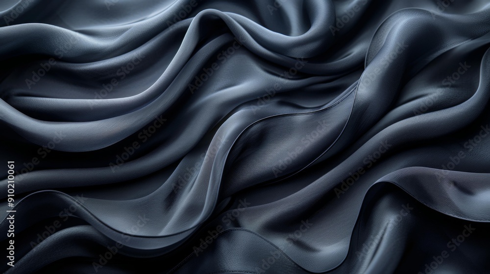 Wavy Textured Fabric Background Wavy Textured Fabric Background
