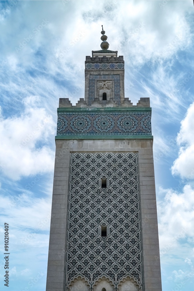 Fototapeta premium Paris, the Grand Mosque