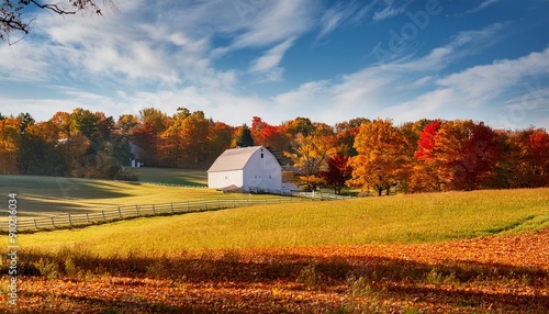 Farm in Autumn