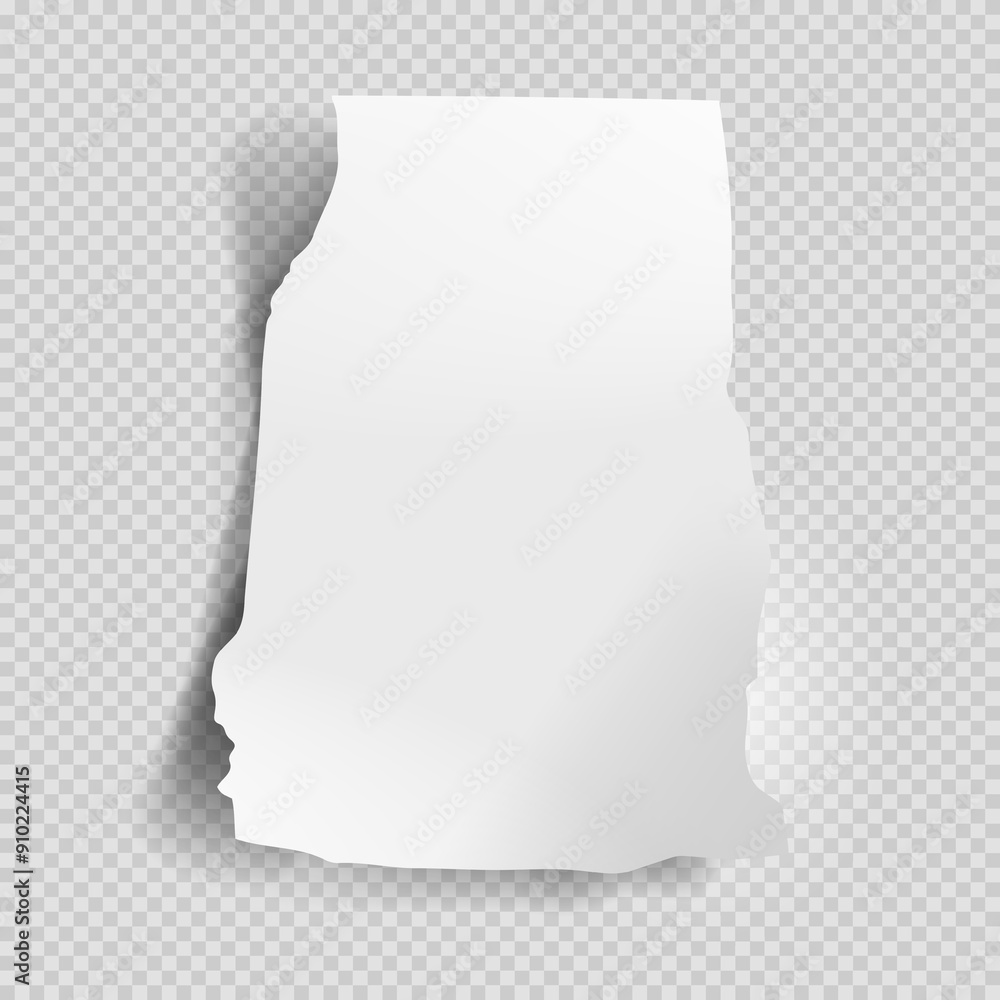 Realistic torn paper sheet. Ripped sheet of paper. Scrapbook edge, notebook tear or blank page. Realistic torn paper sheet. Ripped sheet of paper. Scrapbook edge, notebook tear or blank page.