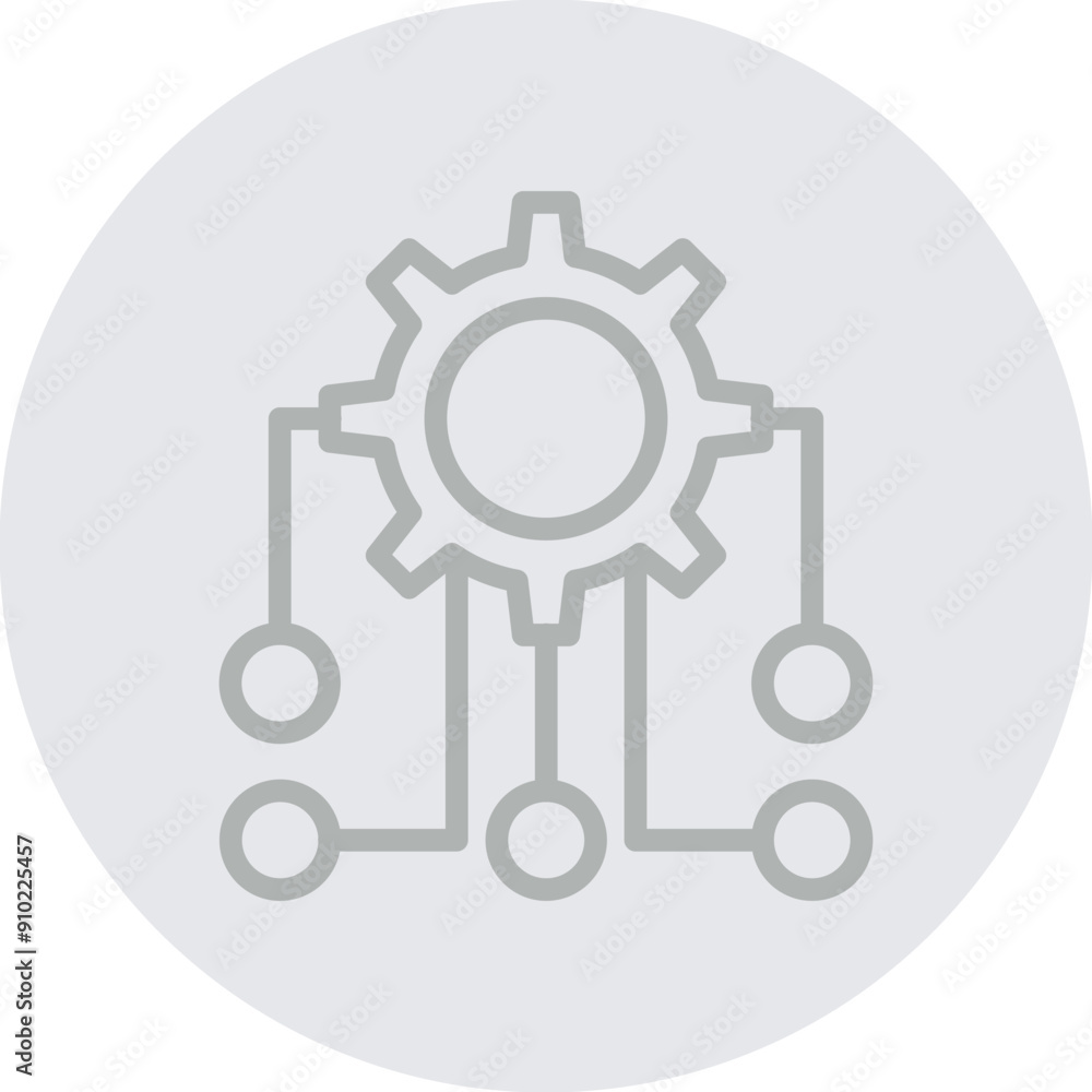 Integration Vector Line Grey Circle Grey Integration Vector Line Grey Circle Grey