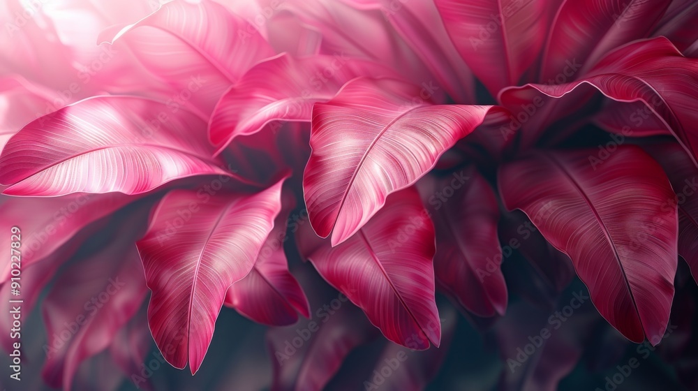 red background of pink red leaves red background of pink red leaves