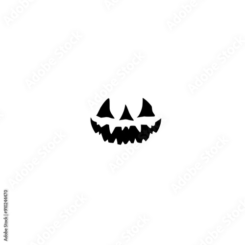 Halloween Scary Face Vector