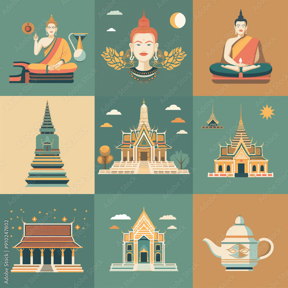 graphic resource about Thailand graphic resource about Thailand