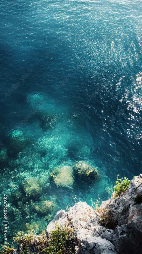 Obraz premium the seashore. International Black Sea Day. sea waves.