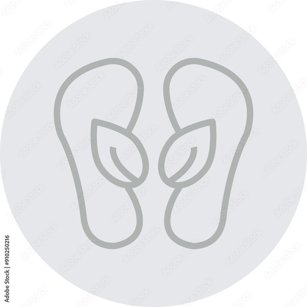 Carbon Footprint Vector Line Grey Circle Grey Carbon Footprint Vector Line Grey Circle Grey