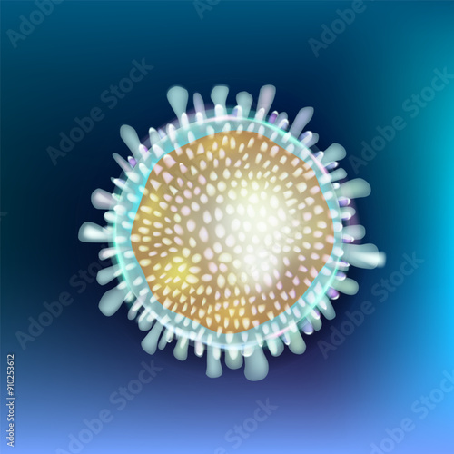 T Cell or T Lymphocyte. Type of white blood cells of the immune system