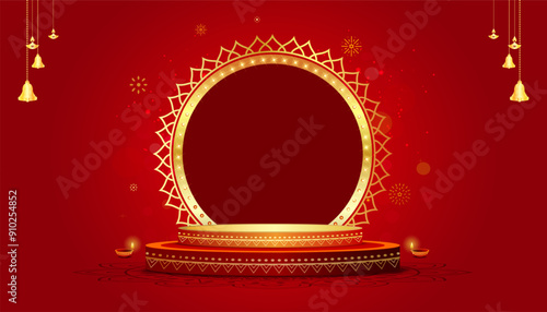 Diwali, navratri festival background.
