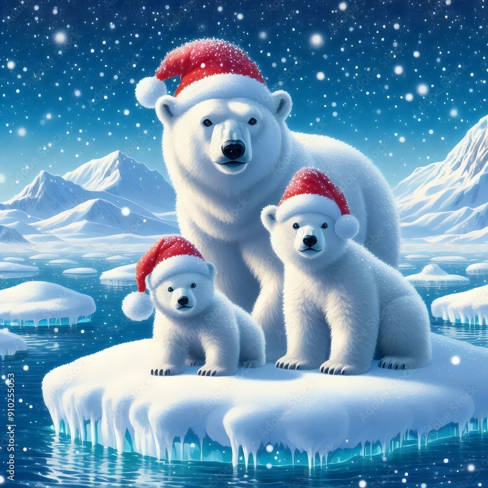 New Year and Christmas Celebration Image with Vibrant Decorations, Holiday Cheer, and Festive Spirit