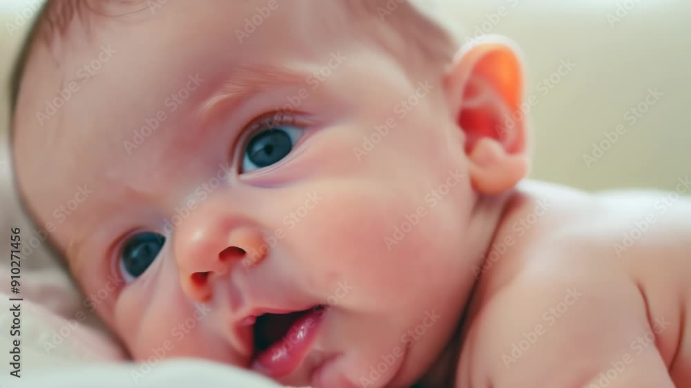 Beautiful Newborn in Soft Natural Light Beautiful Newborn in Soft Natural Light