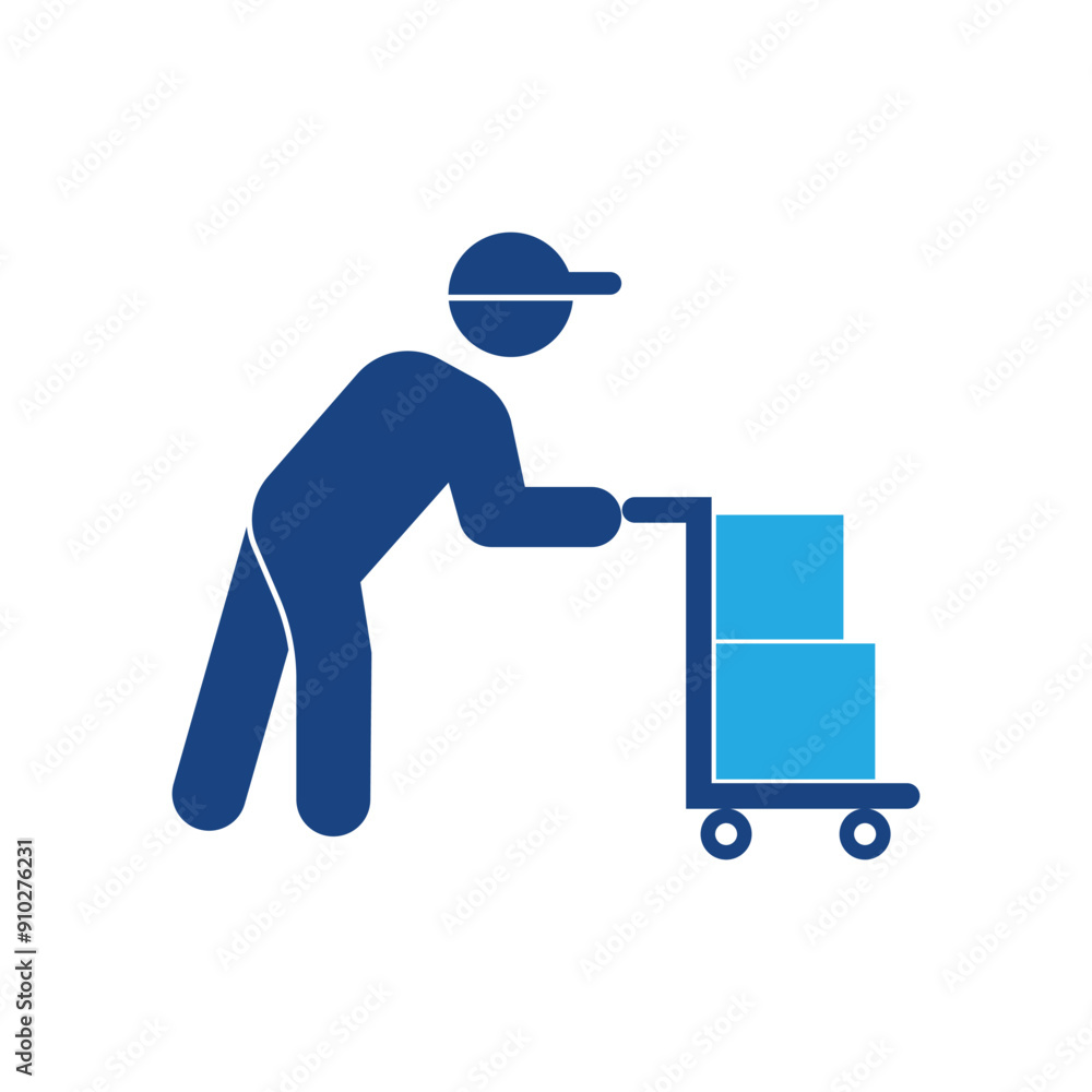 Delivery cargo and Logistic icon Delivery cargo and Logistic icon