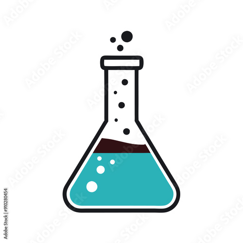 a Flask icon vector illustration