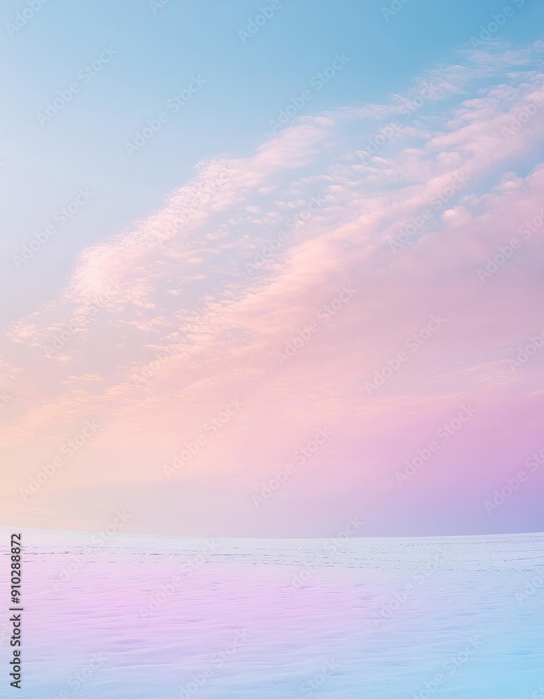 Fototapeta premium pastel gradient nature landscape background