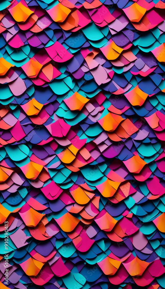 A vibrant, colorful abstract pattern. The design features smooth curves and a dynamic flow of colors, creates a sense of depth and movement, ideal for backgrounds or artistic projects. A vibrant, colorful abstract pattern. The design features smooth curves and a dynamic flow of colors, creates a sense of depth and movement, ideal for backgrounds or artistic projects.