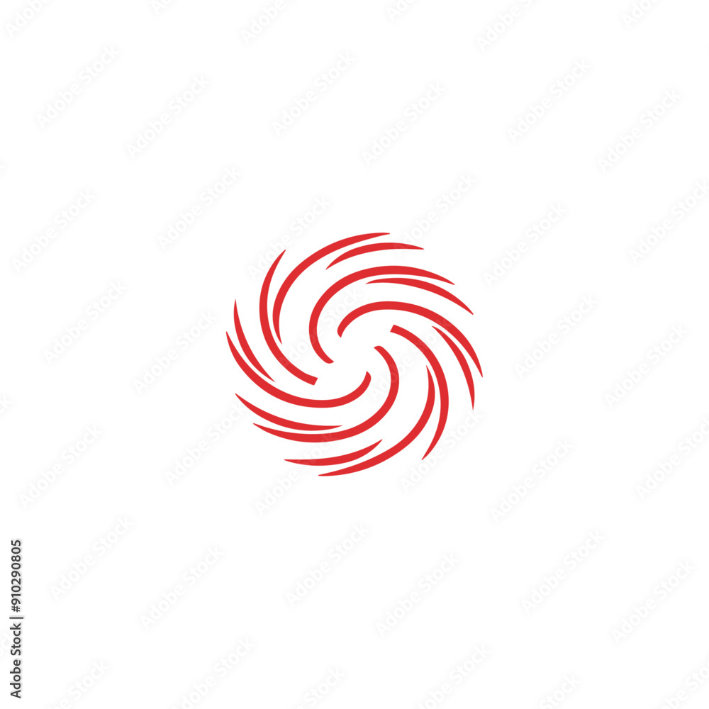 Hurricane icon abstract vector design. Danger tornado symbol. Hurricane icon abstract vector design. Danger tornado symbol.