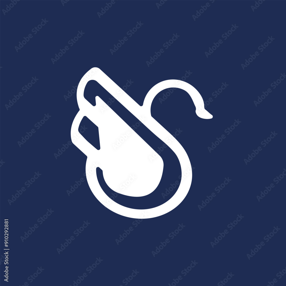 swan logo with swan image swan logo with swan image