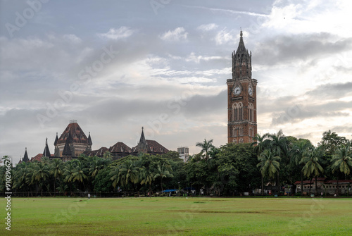 Rajabai Clock Tower in Mumbai. India. photo